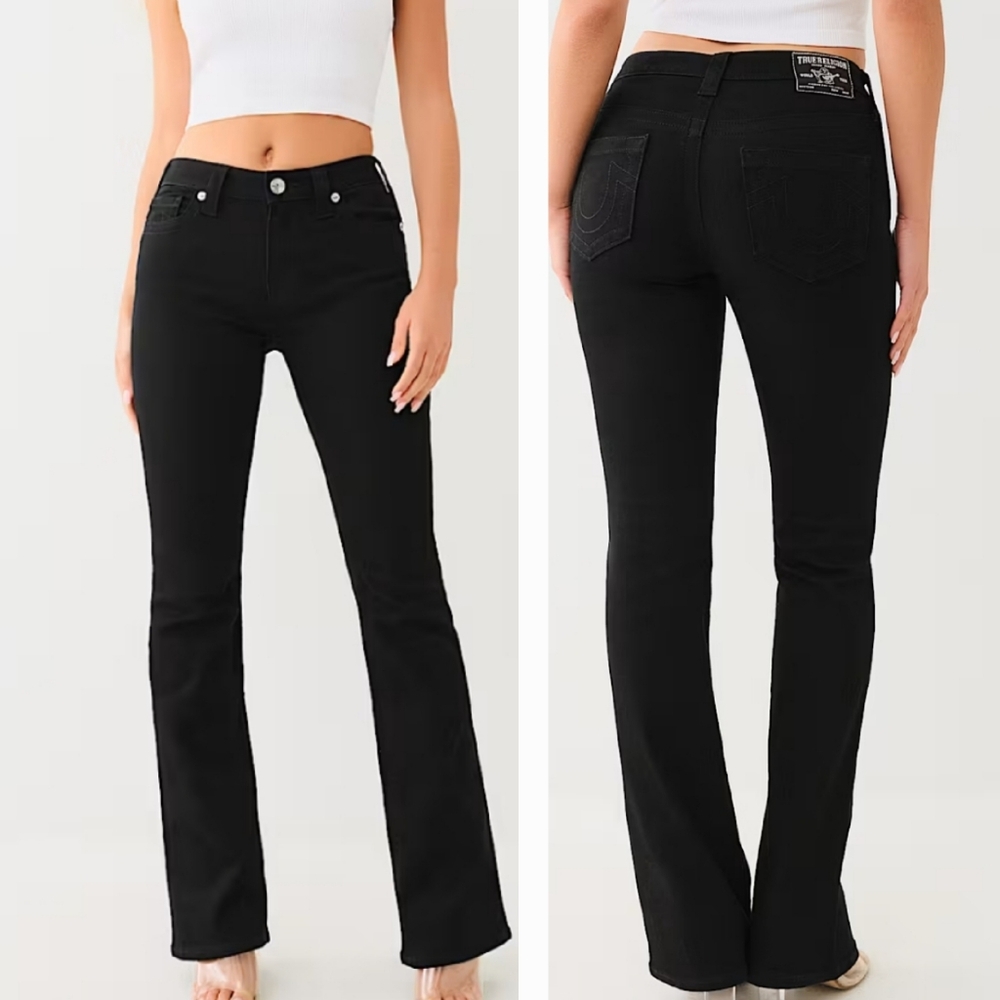 True Religion Becca Low Rise Bootcut Jean